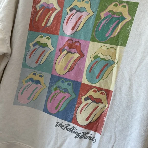 The Rolling Stones Graphic Sweatshirt Size Large - Picture 2 of 5